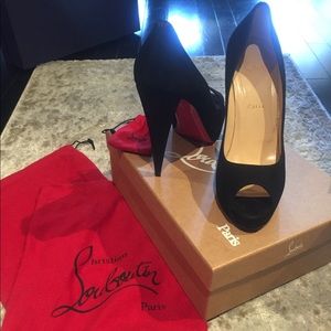 CHRISTIAN LOUBOUTIN - Very Conic 120 Veau Velours
